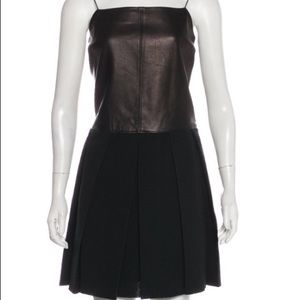 NWOT RAG & BONE leather & fabric dress